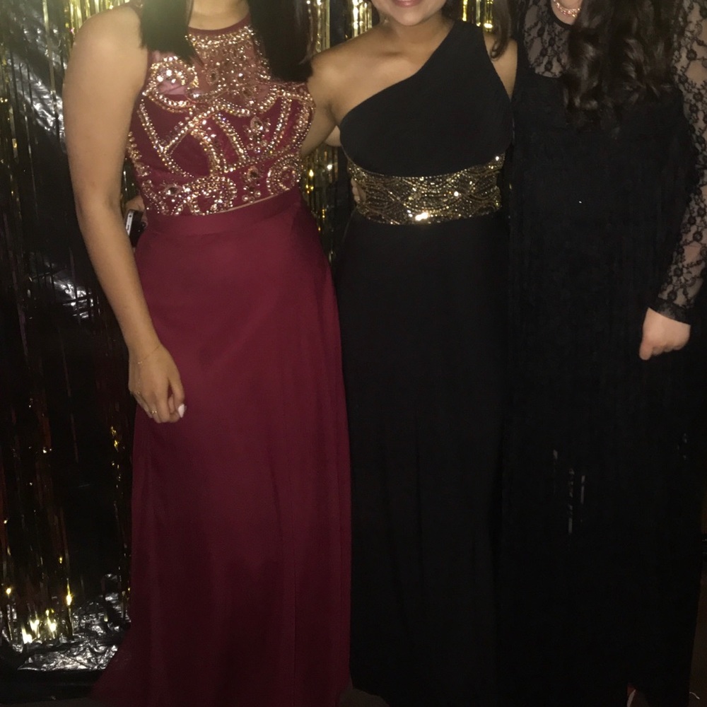2 piece prom dress